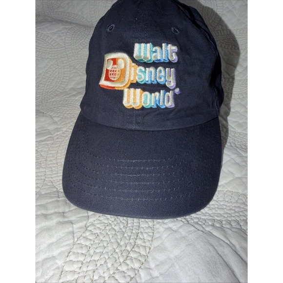 Disney Other - Walt Disney World Hat Cap Blue Baseball Strap Back Adjustable One Size